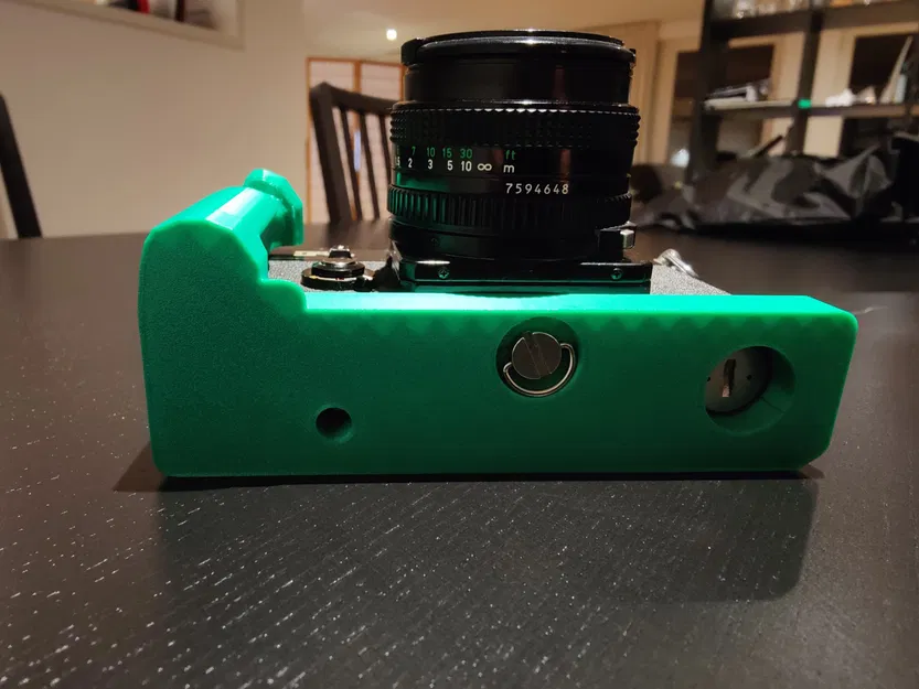 Cán cầm ergonomic cho máy ảnh phim canon F1 - Image 3