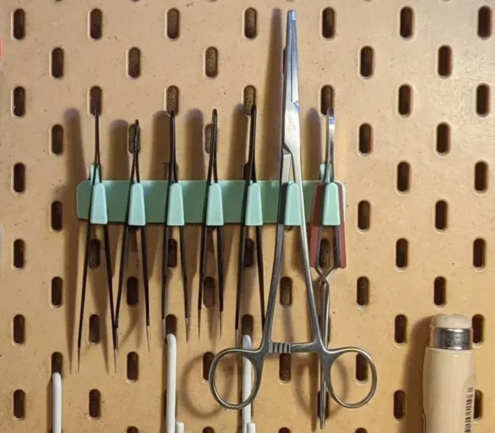 Giá đỡ nhíp cho hệ thống bảng ghim Skadis của Ikea - Image 1