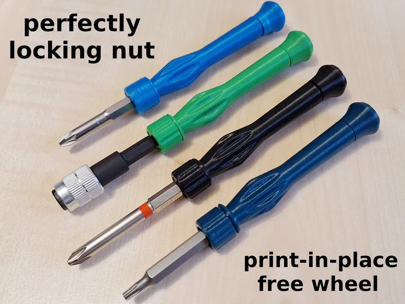 Nút chặn vít tối ưu hóa công thái học cho tua vít - Image 1