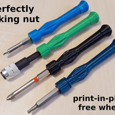 Nút chặn vít tối ưu hóa công thái học cho tua vít