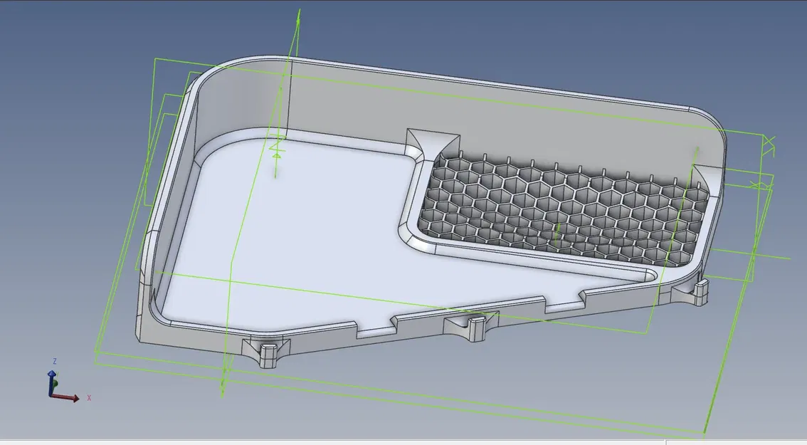 Giá đỡ góc phòng tắm với khay xà phòng tự thoát nước - Image 1