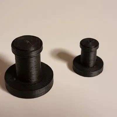 Móc treo dạng núm phong cách IKEA BÄNGBULA