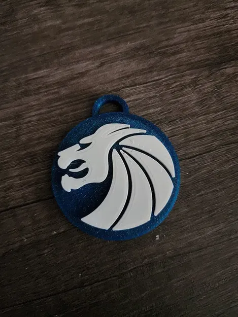 Móc khóa biểu tượng Seven Lions độc đáo - Image 1