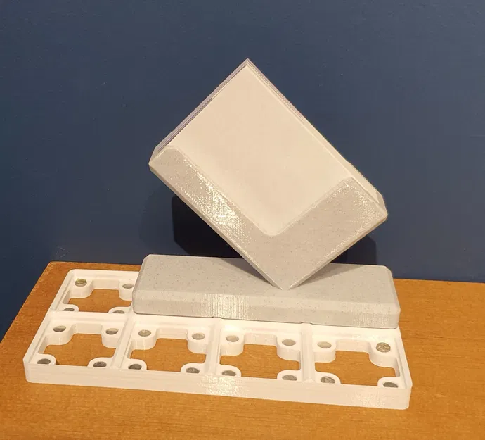 Giá đỡ danh thiếp Gridfinity trên đế 1x3 - Image 3