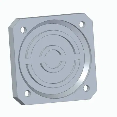 Vỏ trước cho bộ phận đùn Prusa XL dưới dạng file STEP