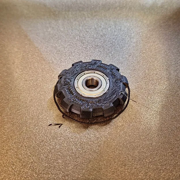 Bánh xe vali tùy chỉnh 2 phần với ổ bi 608ZZ - Image 2