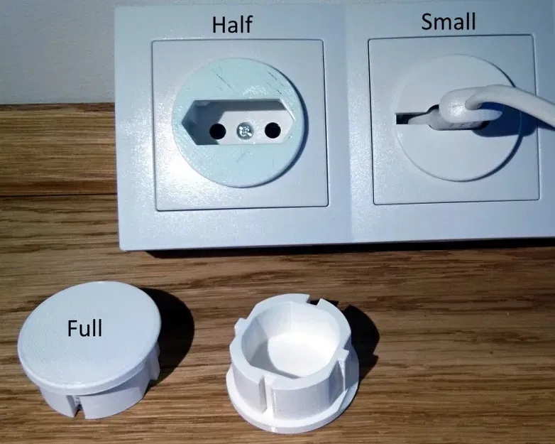 Nắp đậy chống bụi cho ổ cắm điện "Schuko" loại F - Image 1