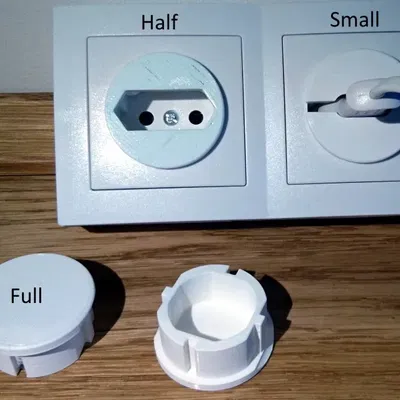 Nắp đậy chống bụi cho ổ cắm điện "Schuko" loại F