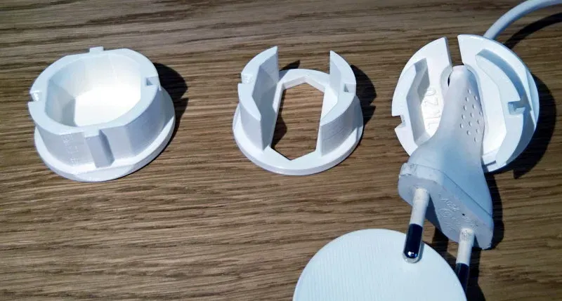 Nắp đậy chống bụi cho ổ cắm điện "Schuko" loại F - Image 3