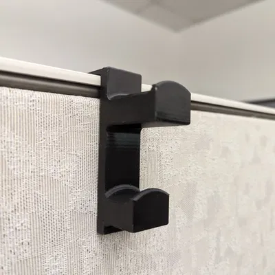 Móc treo áo dạng khối cho tường dày 4 inch