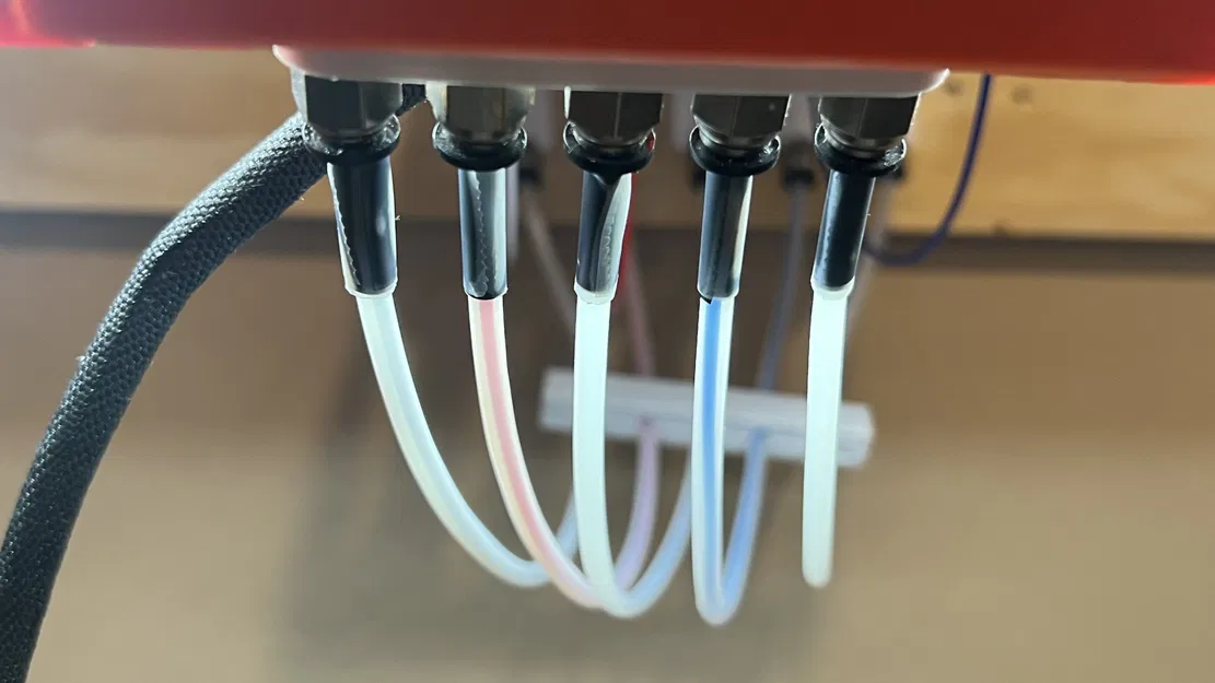 Bộ đệm filament 5 bánh xe cải tiến cho máy in 3D - Image 7