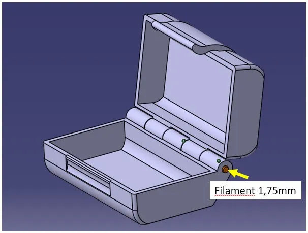 Hộp đựng tiền xu và đồ dùng nhỏ gọn - Image 1