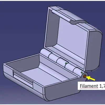 Hộp đựng tiền xu và đồ dùng nhỏ gọn