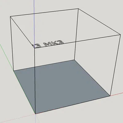 Mẫu SketchUp cho máy in 3D i3 MK3 MK4