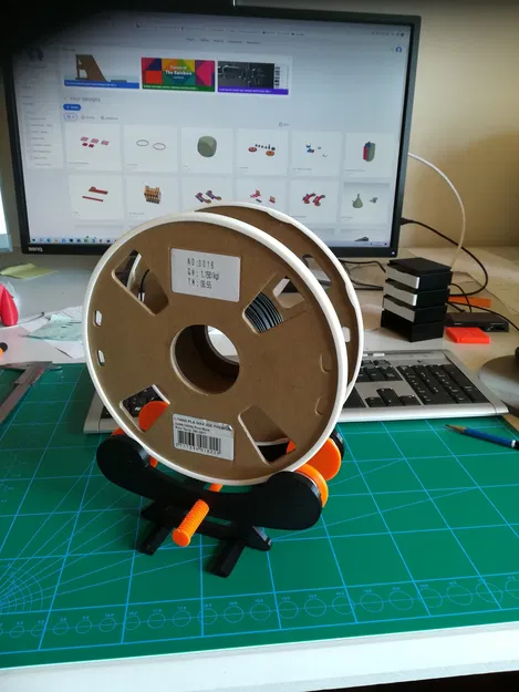 Vòng giữ cuộn giấy bìa cho máy in 3D - Image 1