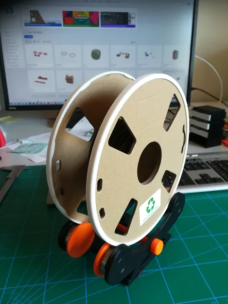 Vòng giữ cuộn giấy bìa cho máy in 3D - Image 2