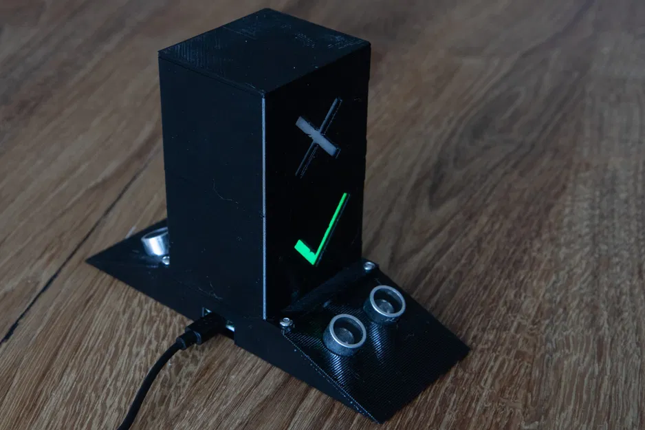 Bộ đếm người không tiếp xúc sử dụng cảm biến siêu âm - Image 1