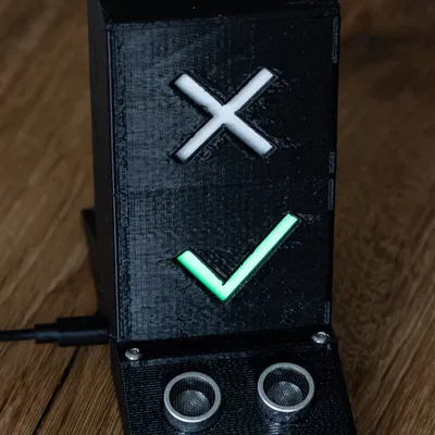 Bộ đếm người không tiếp xúc sử dụng cảm biến siêu âm