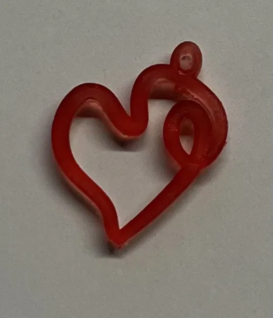 Mô hình trái tim nhỏ cho máy in resin - Image 1