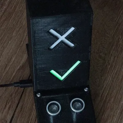 Bộ đếm người không tiếp xúc sử dụng cảm biến siêu âm