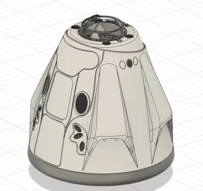 Capsule Crew Dragon của Spacex với thiết kế mở nắp - Image 2