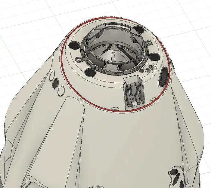 Capsule Crew Dragon của Spacex với thiết kế mở nắp - Image 3