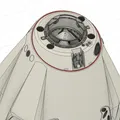 Capsule Crew Dragon của Spacex với thiết kế mở nắp - Thumbnail 3