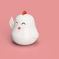 Giá đỡ nhẫn hình chú gà với đôi cánh giơ lên - Thumbnail 2