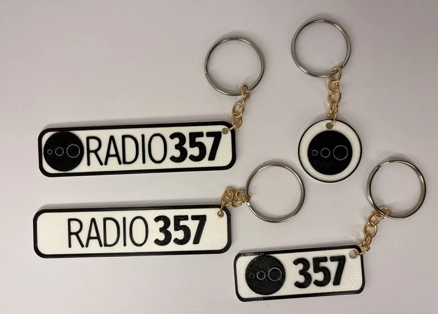 Bộ sưu tập móc khóa Radio 357 với thiết kế đa dạng - Image 1