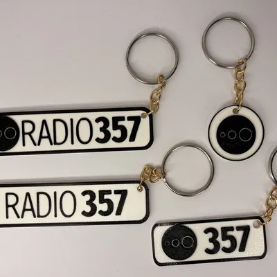 Bộ sưu tập móc khóa Radio 357 với thiết kế đa dạng