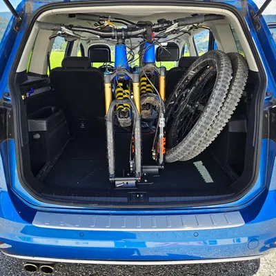 Giá đỡ xe đạp cho VW Touran cho 2 MTBs