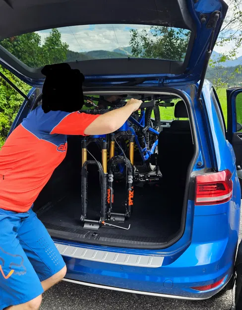 Giá đỡ xe đạp cho VW Touran cho 2 MTBs - Image 2
