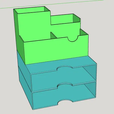 Bộ tổ chức bàn làm việc GT89 với dung tích lớn