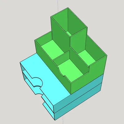 Bộ tổ chức bàn làm việc GT89 với dung tích lớn