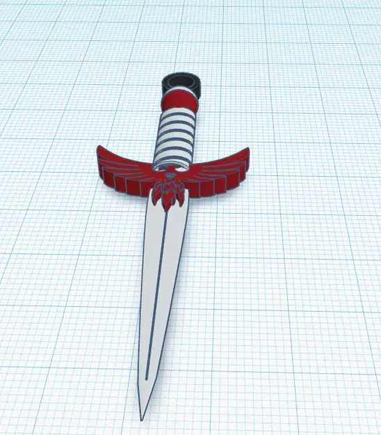 Chìa khóa kiếm mini 7cm cho người yêu thích đồ handmade - Image 1