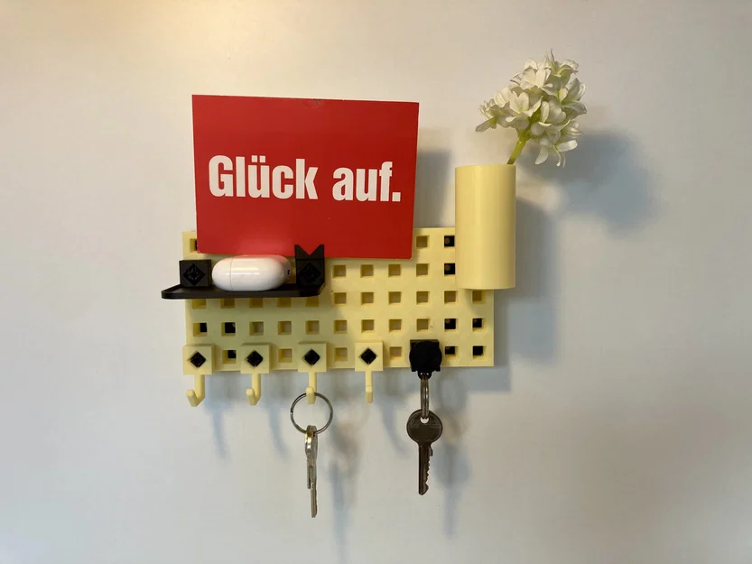 Giá treo chìa khóa SteckBoard với thẻ chìa khóa 1€ - Image 1