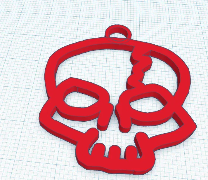 Móc khóa hình vuông 4cm cho dự án thủ công - Image 1