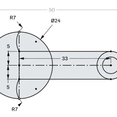 Khóa mở xe đẩy mua sắm có thể tháo rời