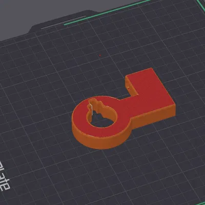 Giá đỡ súng treo tường tiêu chuẩn với 1 lỗ đinh