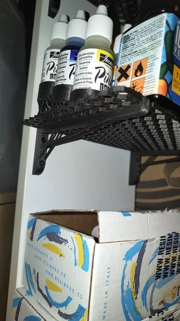 Kệ hình lục giác nhẹ gắn tường - Image 2