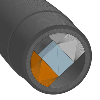 Đầu phun tên lửa mô hình với kích thước chính xác