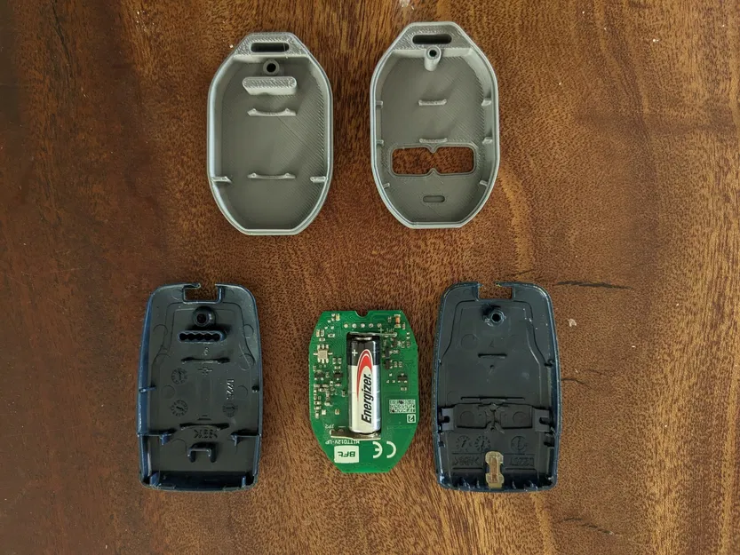 Vỏ điều khiển thay thế BFT RCB 0678 cho remote 2 nút - Image 3