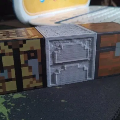 Lò nung Minecraft với kết cấu tinh tế