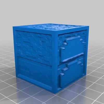 Lò nung Minecraft với kết cấu tinh tế