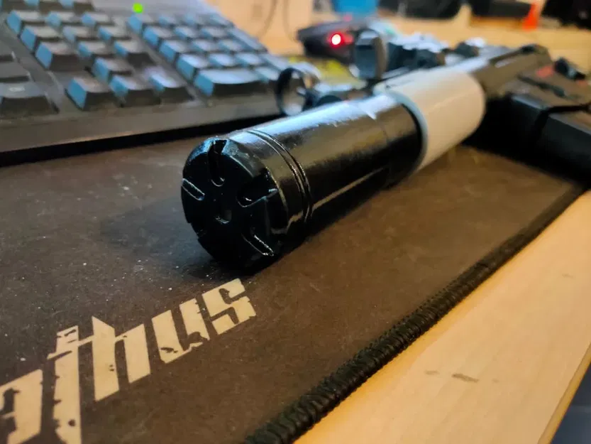 Suppressor cho TM MP5K với phần mở rộng nòng - Image 3