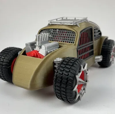 Beetle Thoát Hiểm (Thay Thân) - Mô Hình In 3D Tỷ Lệ 1:18