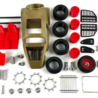 Beetle Thoát Hiểm (Thay Thân) - Mô Hình In 3D Tỷ Lệ 1:18