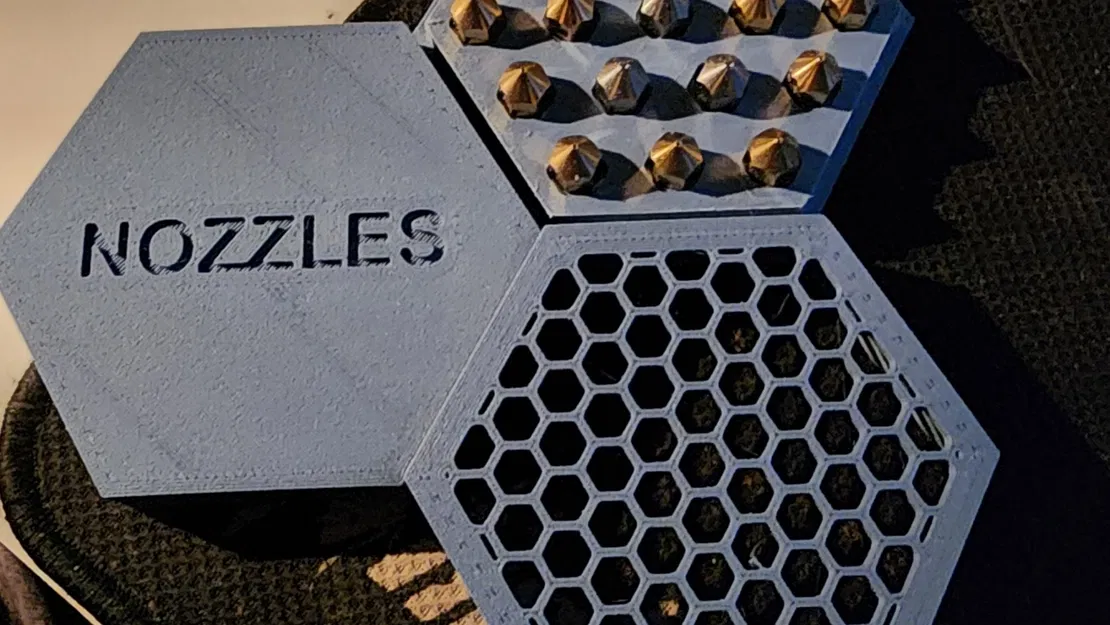 Nắp tổ ong cho hộp chứa vòi Hex - Image 1