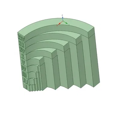 Công cụ đo bán kính cạnh tròn cho mô hình 3D