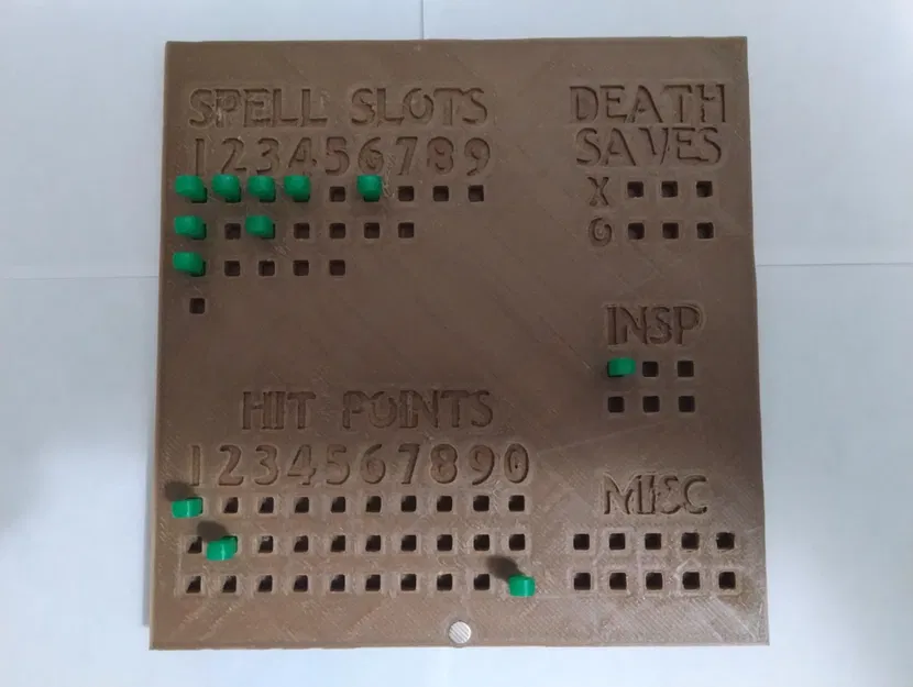 Hộp gỗ DND nhỏ gọn với tháp xúc xắc và các bộ theo dõi - Image 14